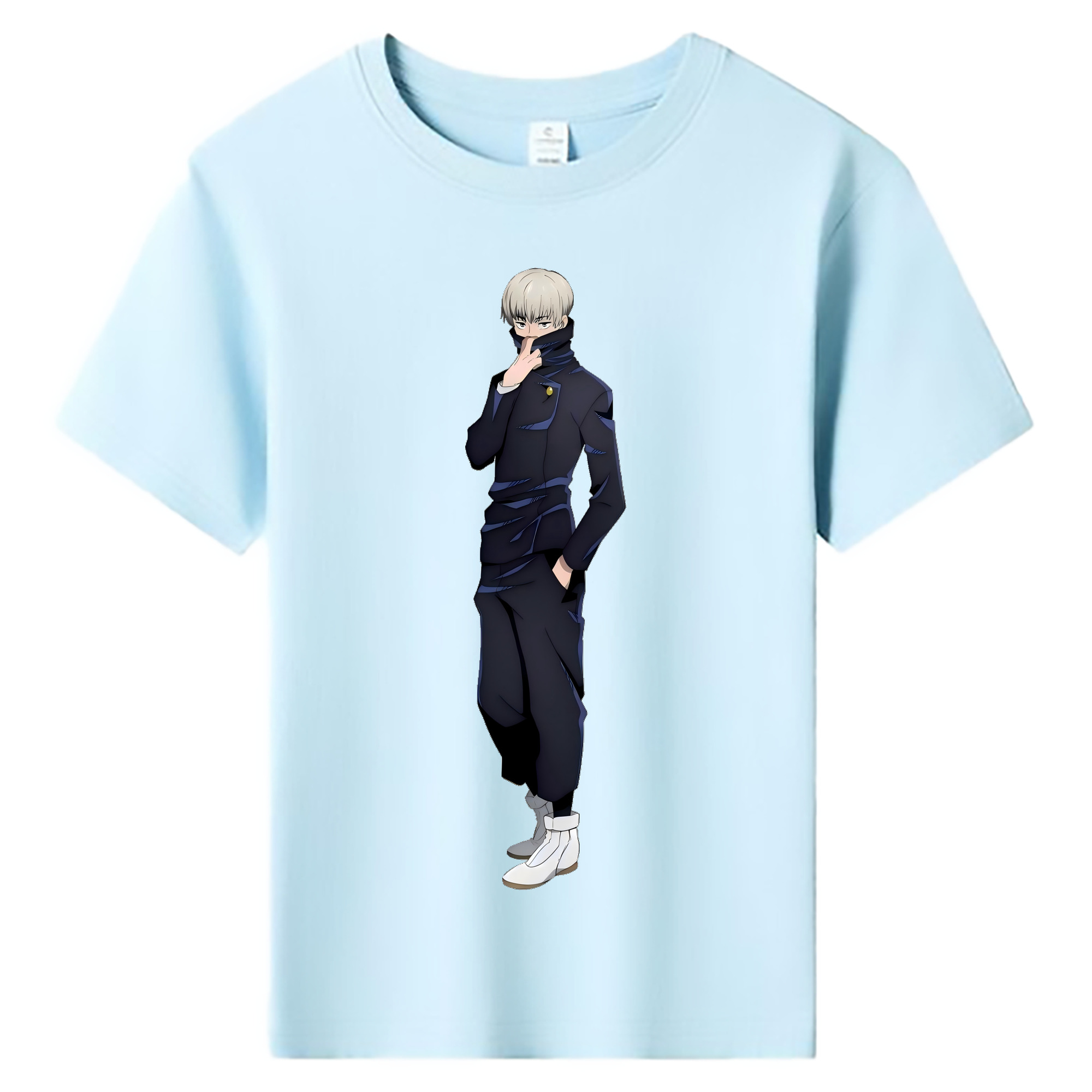 （画像用） 呪術廻戦 Jujutsu Kaisen 綿100％キッズTシャツ（フロントプリント）